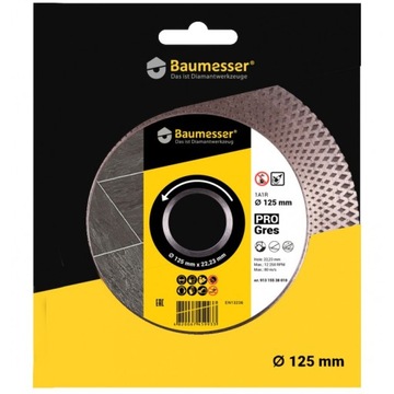 РЕЖУЩАЯ НАСАДКА SLIDER 90 Диск BAUMESSER