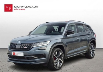Skoda Kodiaq I RS 2.0 TDI 240KM 2020 Skoda Kodiaq 2.0TDI 240KM RS DSG KessyFull Hak ACC Canton Panorama Virtual