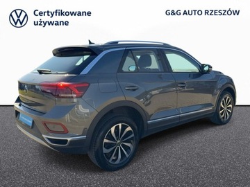 Volkswagen T-Roc I SUV Facelifting 1.5 TSI ACT 150KM 2023 Volkswagen T-Roc 1.5 TSI Style 150KM, Manual, Serwis ASO, Maly przebieg, F, zdjęcie 3