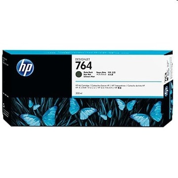 Nowy Atrament HP 764 Matte Black 300 ml C1Q16A T3500 Oryg. 2026r.