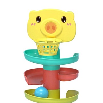 Вращающаяся игрушка для метания и катания мяча на уровне 2, 3, 4, 7.