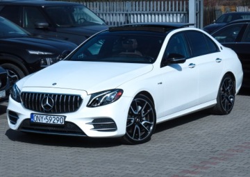 Mercedes Klasa E W213 Limuzyna AMG 3.0 AMG 43 401KM 2017 Mercedes E43 AMG 401 4m Burmaster Pamięć AirMatic Panorama Designo 20" Blis, zdjęcie 29