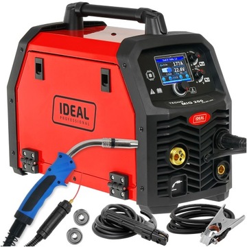 Spawarka migomat Ideal TECNO MIG 200 Podwójny Puls Synergia MMA TIG 4x4