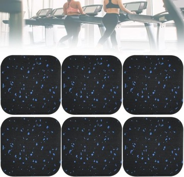 6X MATA ANTYWSTRZĄSOWA PODKŁADKI AMORTYZUJĄCE POD BIEŻNIĘ PRALKĘ SIŁOWNIA