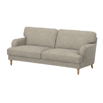 STOCKSUND Pokrycie sofy 3-os, Strong Taupe