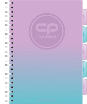 COOLPACK ZESZYT GRADIENT KOŁOZESZYT A4 BLUEBERRY