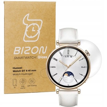 Folia hydrożelowa na ekran Bizon do Huawei Watch GT 4 41 mm, 2 sztuki
