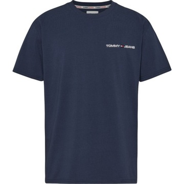 TOMMY HILFIGER KOSZULKA MĘSKA T-SHIRT TJM CLSC LINEAR GRANATOWA r.M