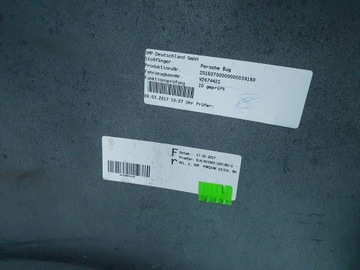 БАМПЕР PORSCHE 911 991 GTS AERO LIFT ПЕРЕДНИЙ 16-