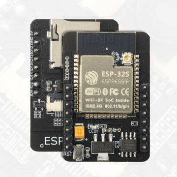 CAM-камера и программатор ESP32 с Wi-Fi и BLE 4.2 OV2640 2Mpx Bluetooth U.FL