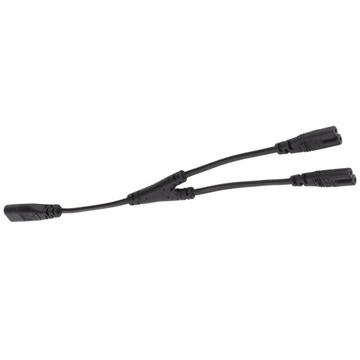 Кабели питания от iec320 c8 до двух разъемов iec320 c7, разъем «папа» и «мама», 1 дюйм