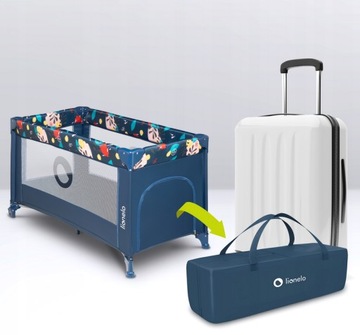 СКЛАДНАЯ ДОРОЖНАЯ кроватка, манеж 2-в-1 + сумка