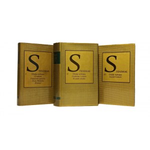 Stendhal Dzieła wybrane 1-3