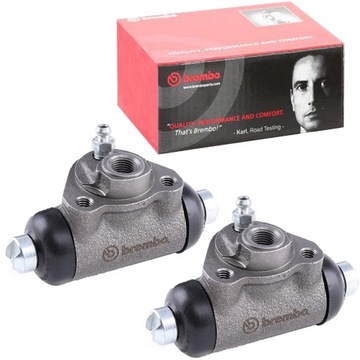 2x CYLINDEREK HAMULCOWY FIAT CINQUECENTO SEICENTO