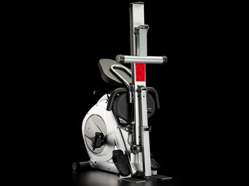 Elektro magnetyczny Wioślarz i Rower poziomy + wyciąg górny 3w1 - do 130 kg