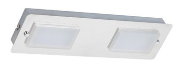 Prostokątna lampa sufitowa łazienkowa plafon