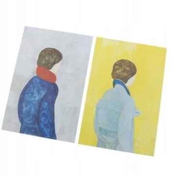5xDwustronna karta ścienna Illustrator 5 szt