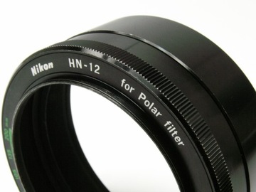NIKON: Бленда объектива и HN-12 для кольца полярного фильтра.