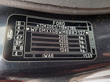 FORD GALAXY II MK3 06-10 KAPOTA KRYT VÍKO KUFRU MOTORU X6