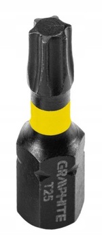ГРАФИТОВЫЕ СВЕРЛА TORX IMPACT TX25 25MM 20EL