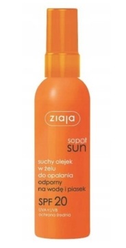 Ziaja Suchy Olejek w żelu do opalania SPF20 90ml