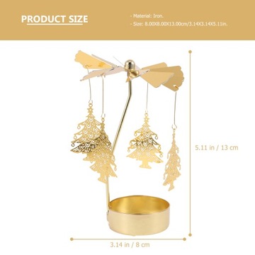 ГОРЯЧИЙ ВРАЩАЮЩИЙСЯ ПОДСВЕЧНИК