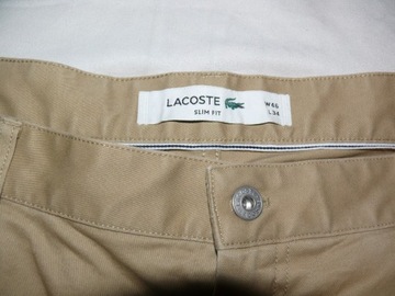 LaCoste spodnie męskie rozmiar W 46 L34