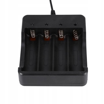 ŁADOWARKA UNIWERSALNA DO OGNIW AKUMULATORÓW 4x18650 LED BATERIA WSKAŹNIK