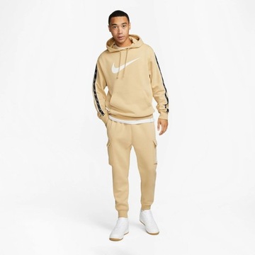 R.L NIKE MĘSKA bluza kangurka Repeat HBR Overhead Hoodie bawełna