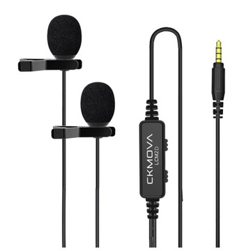 CKMOVA LCM2D - двойной петличный микрофон для i-камер