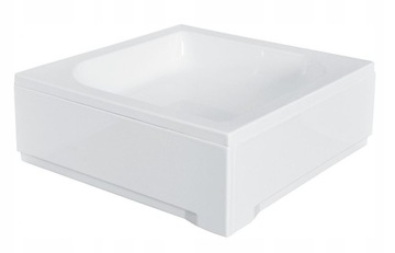 Brodzik ARES 70x70 + obudowa kwadratowy głęboki Besco