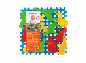 Klocki Mini Zoo Zwierzyniec konstrukcyjne Marioinex 1298
