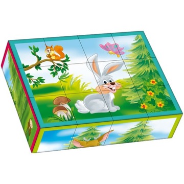 0003266 ADAMIGO UKŁADANKA 12 ELEMENTÓW