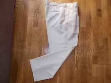 EURUCURT!ELEGANCKIE MATERIAŁOWE SPODNIE,Pas 100 cm