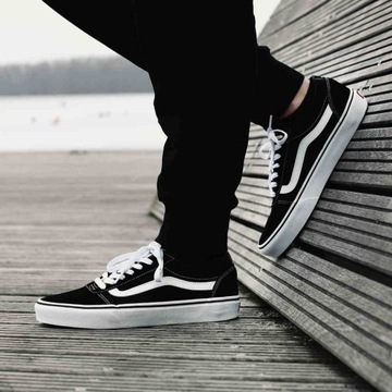 Мужские кроссовки old skool черные VANS WARD VN0A36EMC4R 43