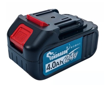 DMUCHAWA AKUMULATOROWA RĘCZNA ODKURZACZ OGRODOWY DO LIŚCI 2w1 24V +2x4Ah