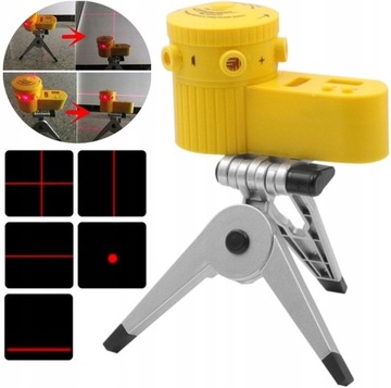 POZIOMICA LASEROWA LASER KRZYŻOWY ZE STATYWEM TRIPOD