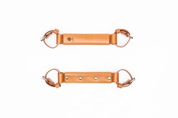 Кожаная РУЧКА ДЛЯ ПЕРЕНОСКИ ВЕЛОСИПЕДА, держатель для велосипеда из коньячной кожи премиум-класса