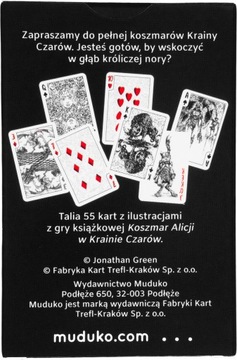 КОШМАЛ АЛИСЫ В СТРАНЕ ЧУДЕС КНИГА + НАБОР КАРТОЧКИ