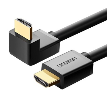 UGREEN KĄTOWY PRZEWÓD KABEL HDMI (90°) 4K 30Hz 1m WYSOKA JAKOŚĆ