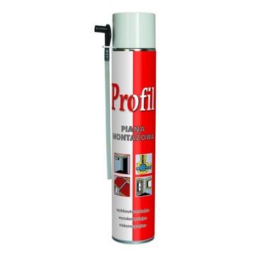 Soudal Pianka montażowa PROFIL 750 ml wężyk