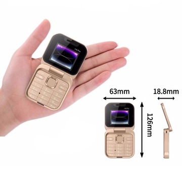 Складной функциональный телефон SERVO i16 Pro с двумя SIM-картами 2G