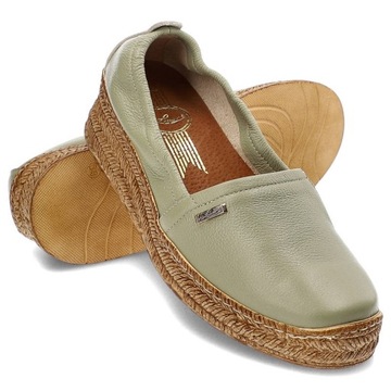 Espadryle Lemar 10125 V.Pistacja r.38