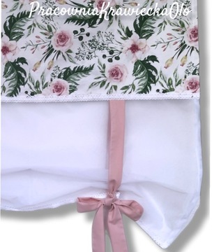 PANEL EKRAN firana GARDENIE K tiul kwiaty 120 XL