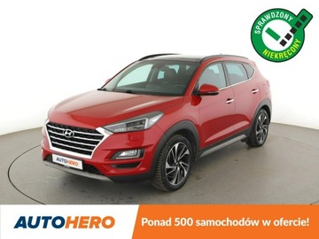 Hyundai Tucson III SUV Facelifting 1.6 CRDi 136KM 2018 Hyundai Tucson lift automat panorama full LED navi