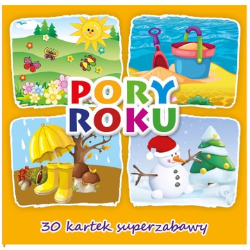 Kolorowanka notesowa PORY ROKU