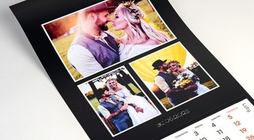 Фотокалендарь настенный цельный с фотографией Фотокалендарь 30х60 см