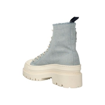 TOMMY HILFIGER BUTY DAMSKIE TJW FOXING DENIM BOOT JEANSOWE r.37