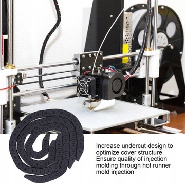 3шт кабельная цепь своими руками для VORON 2.4 250мм