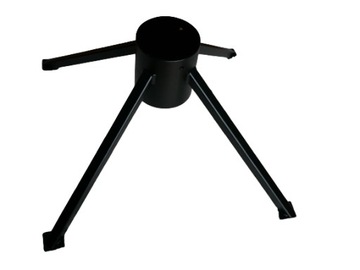 stojak pod choinkę metalowy różne wzory czarny